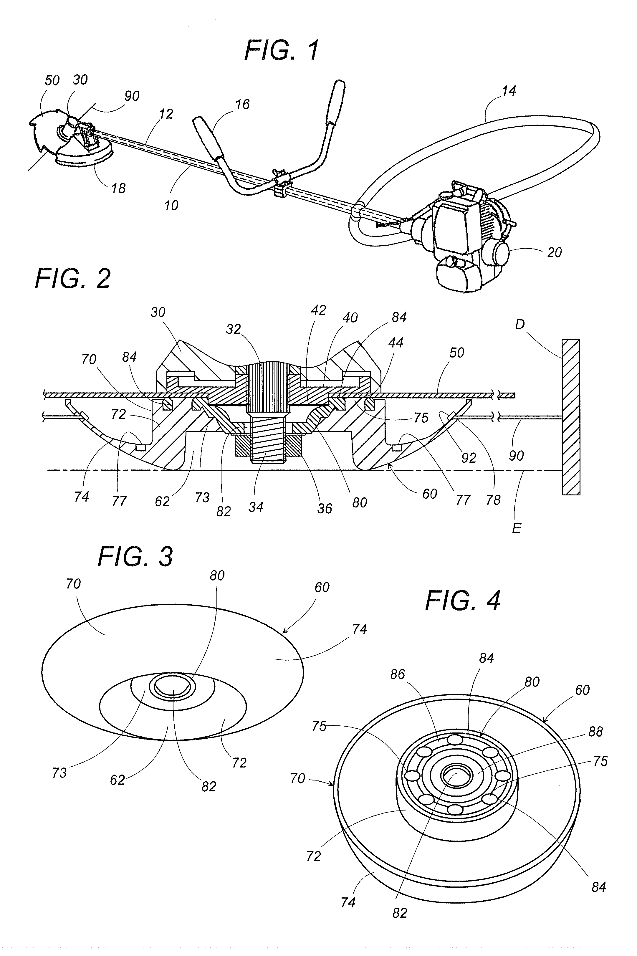 Ground surface slide guide of a grass cutter and grass cutter