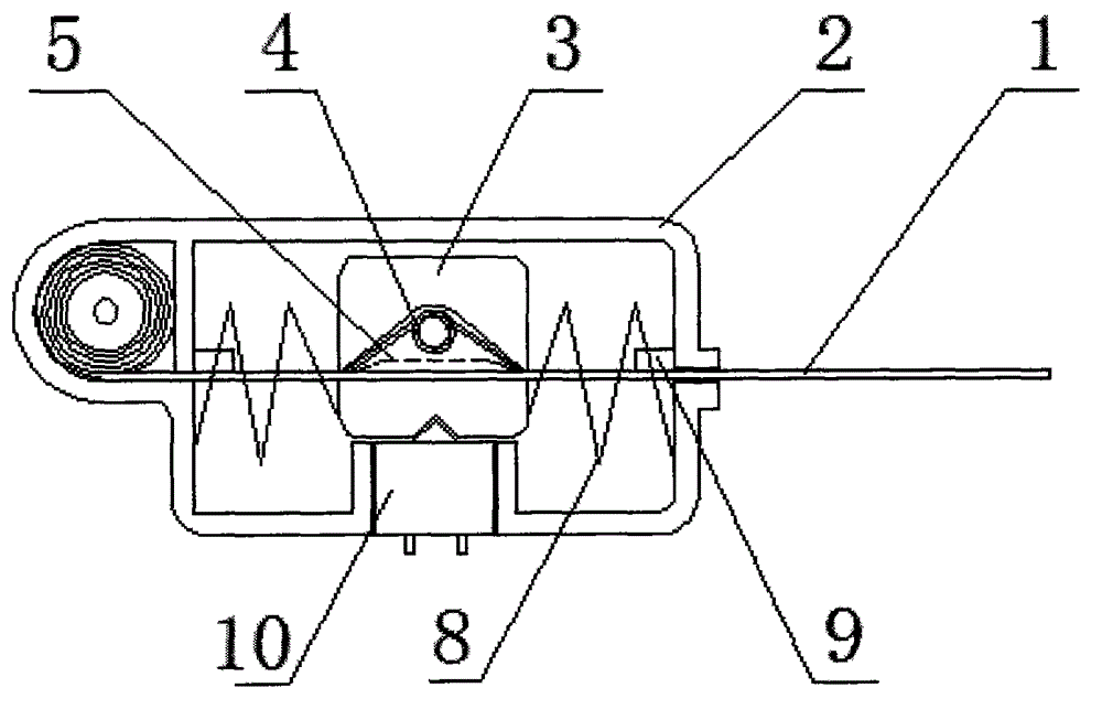 A device capable of forward and reverse contact and variable stroke