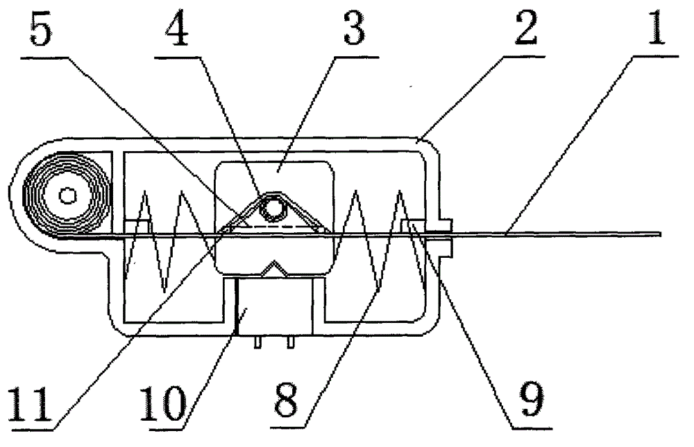 A device capable of forward and reverse contact and variable stroke