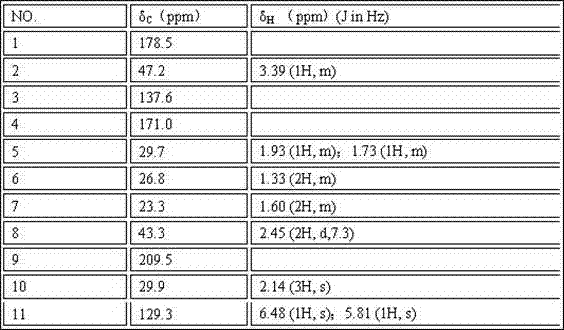 Succinic acid derivative and preparation method and application thereof