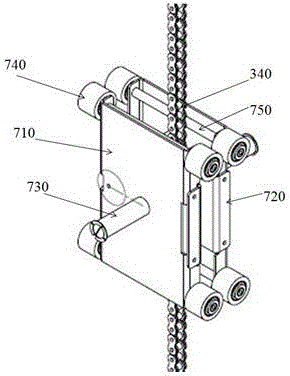 Circulating vertical conveyer