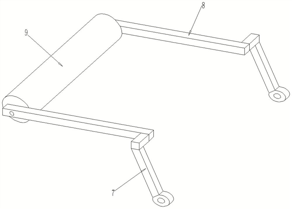 Automatic head guiding device of extrusion assembly line for manufacturing tires