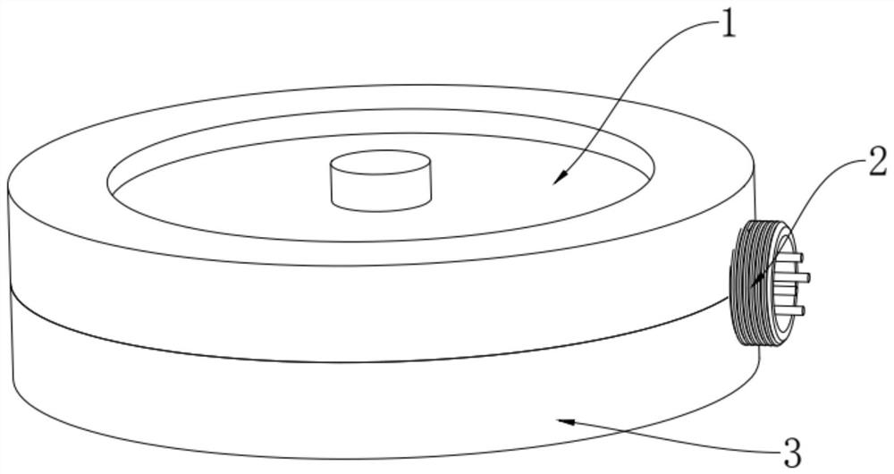 Hydraulic conduction type mass sensor based on MEMS (Micro Electro Mechanical System) core body and manufacturing process thereof