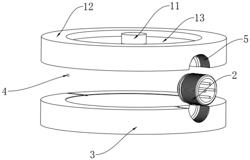 Hydraulic conduction type mass sensor based on MEMS (Micro Electro Mechanical System) core body and manufacturing process thereof