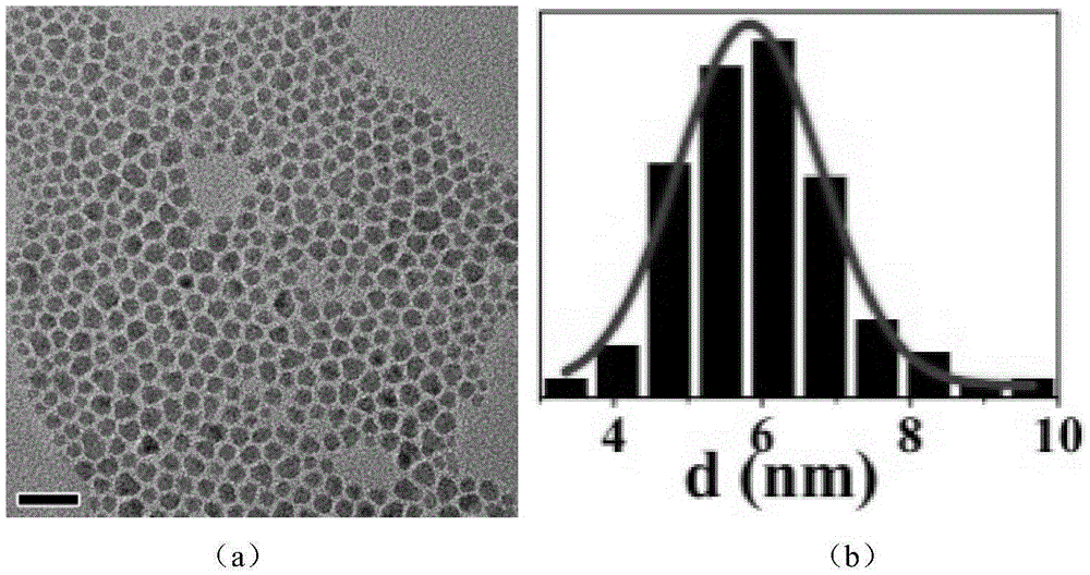 Controllable preparation method of Cu3SbS4 nanocrystalline material