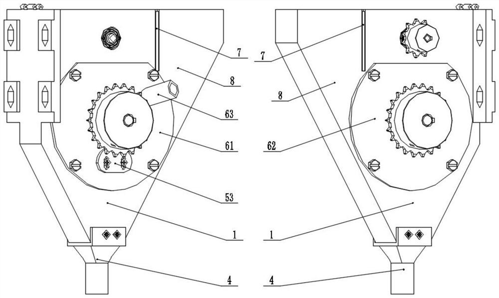 A kind of air-suction type hole wheel type precision hole sowing seed metering device for small particle size seeds