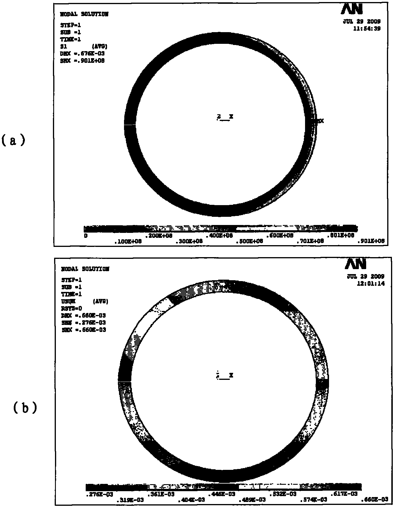 Method for assessing elastic modulus and strength of circular or circular-tube brittle material