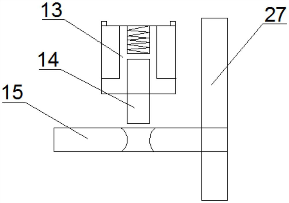 Automatic discharging device of shuttle car for building and using method thereof