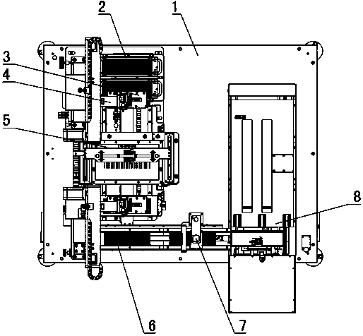 A lead frame squeegee and its working process