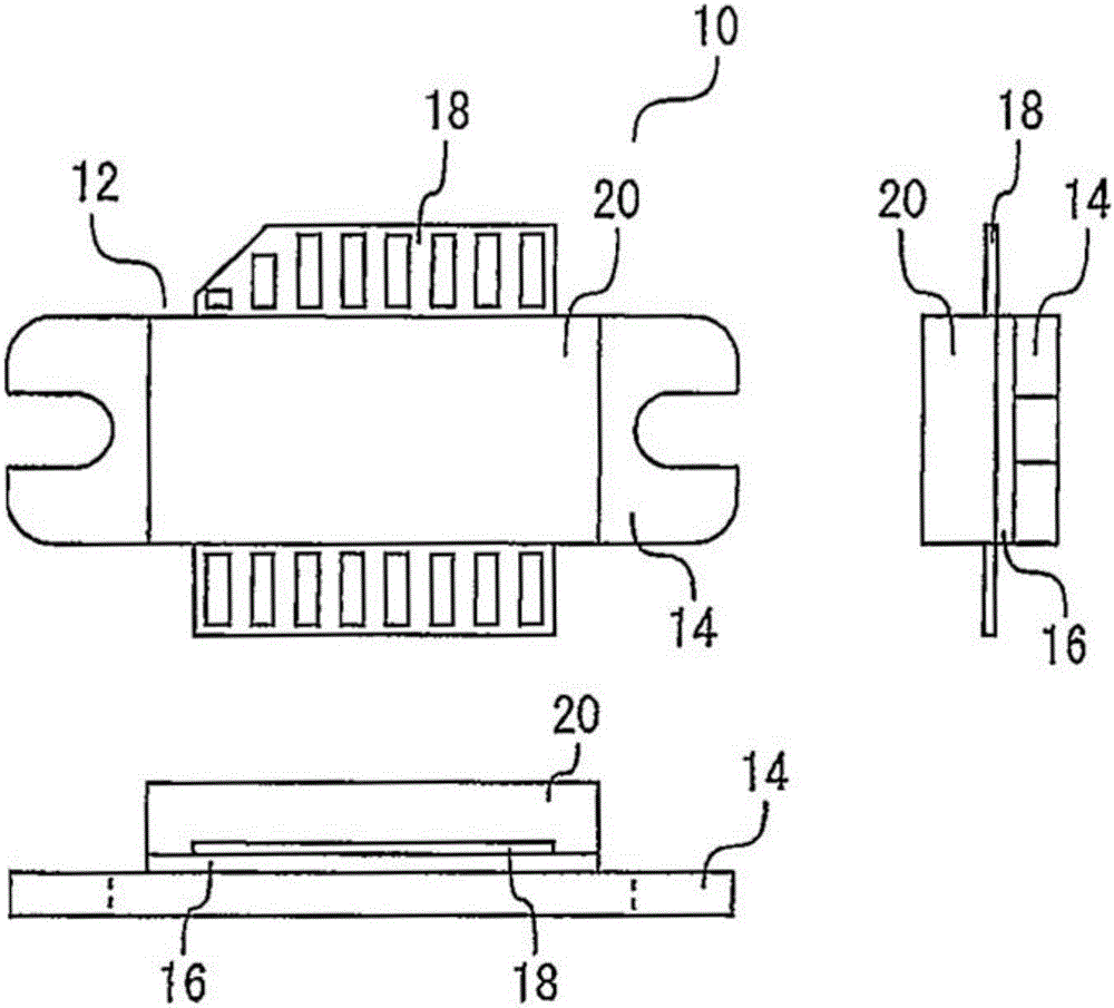 High-frequency, high-output device unit