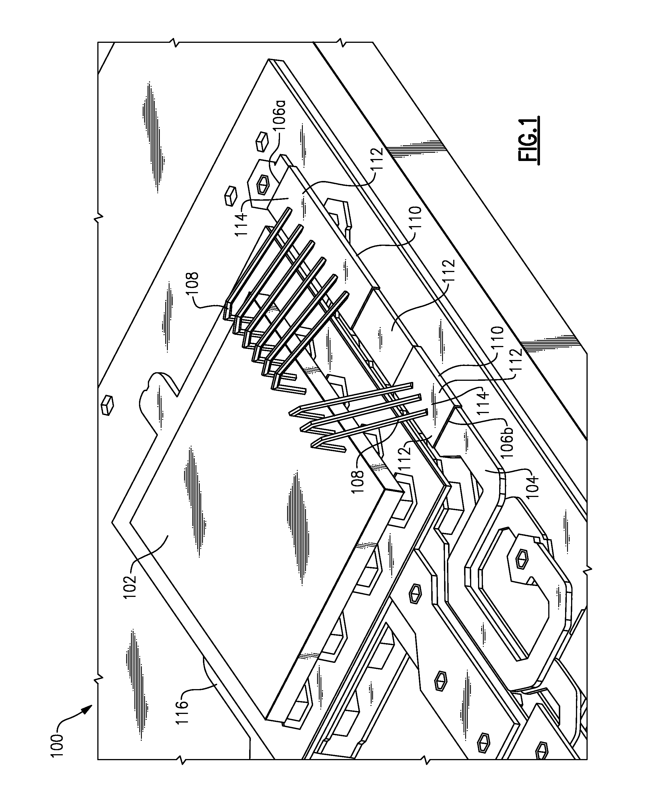 Apparatus and methods for reducing impact of high RF loss plating