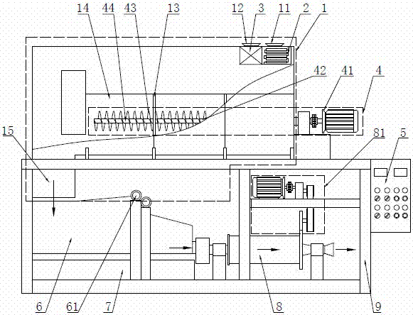 High-temperature energy-saving automatic control quicklime digestion device