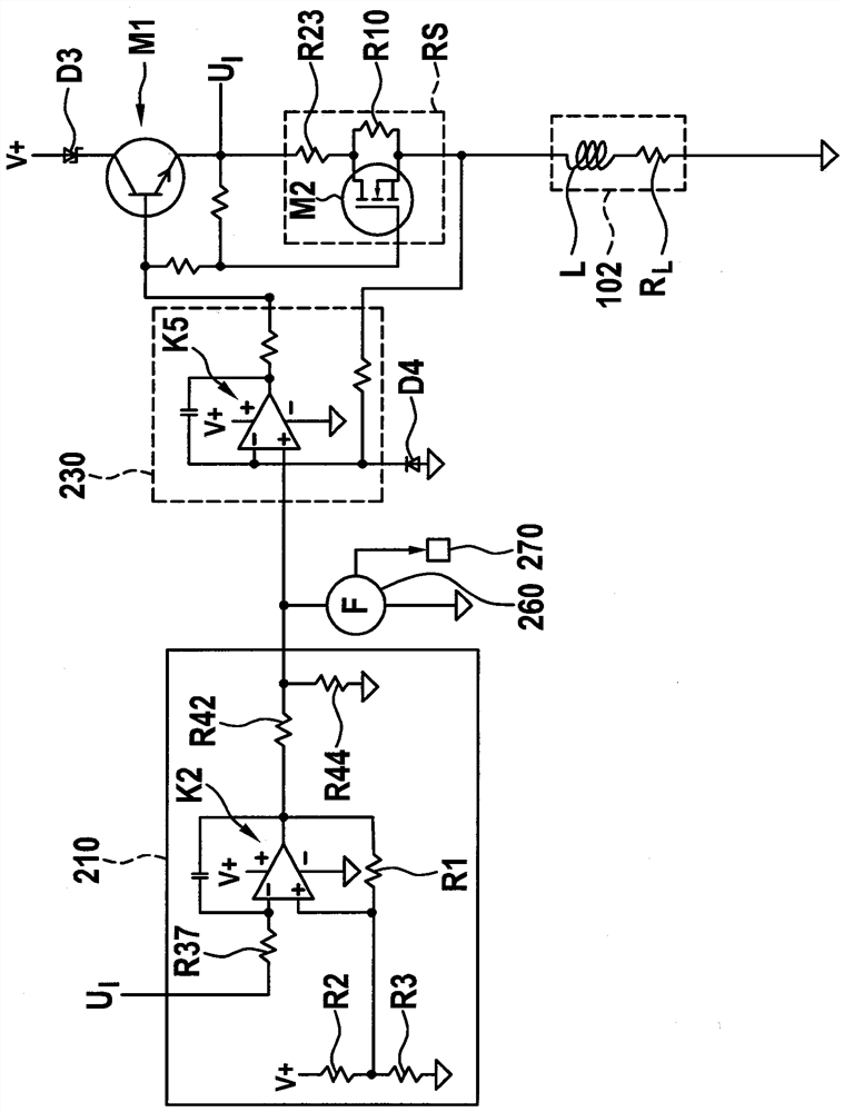 Method and circuit arrangement for determining the position of a movable armature of an electromagnetic actuator