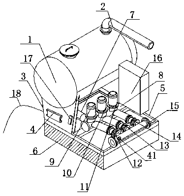 No-negative-pressure water supply system