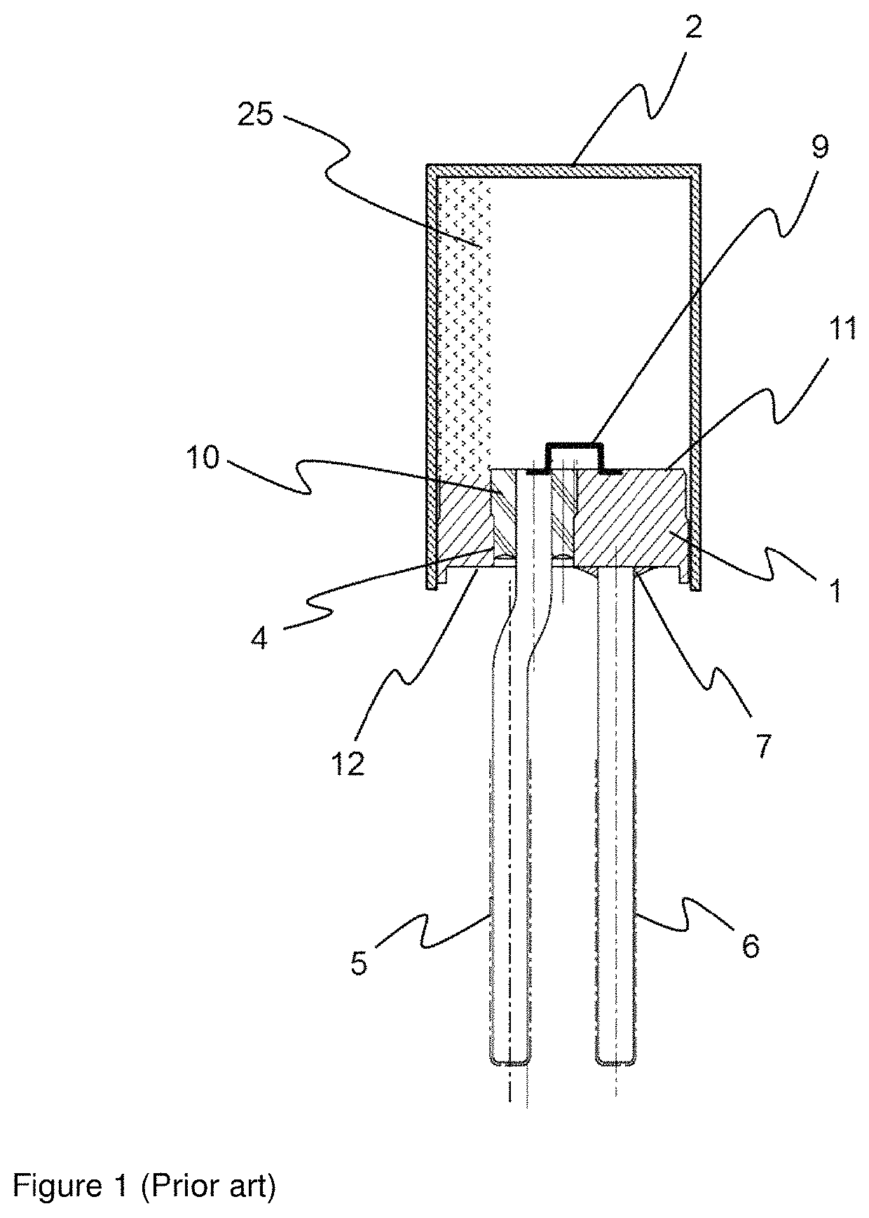 Base body with soldered-on ground pin, method for its production and uses thereof