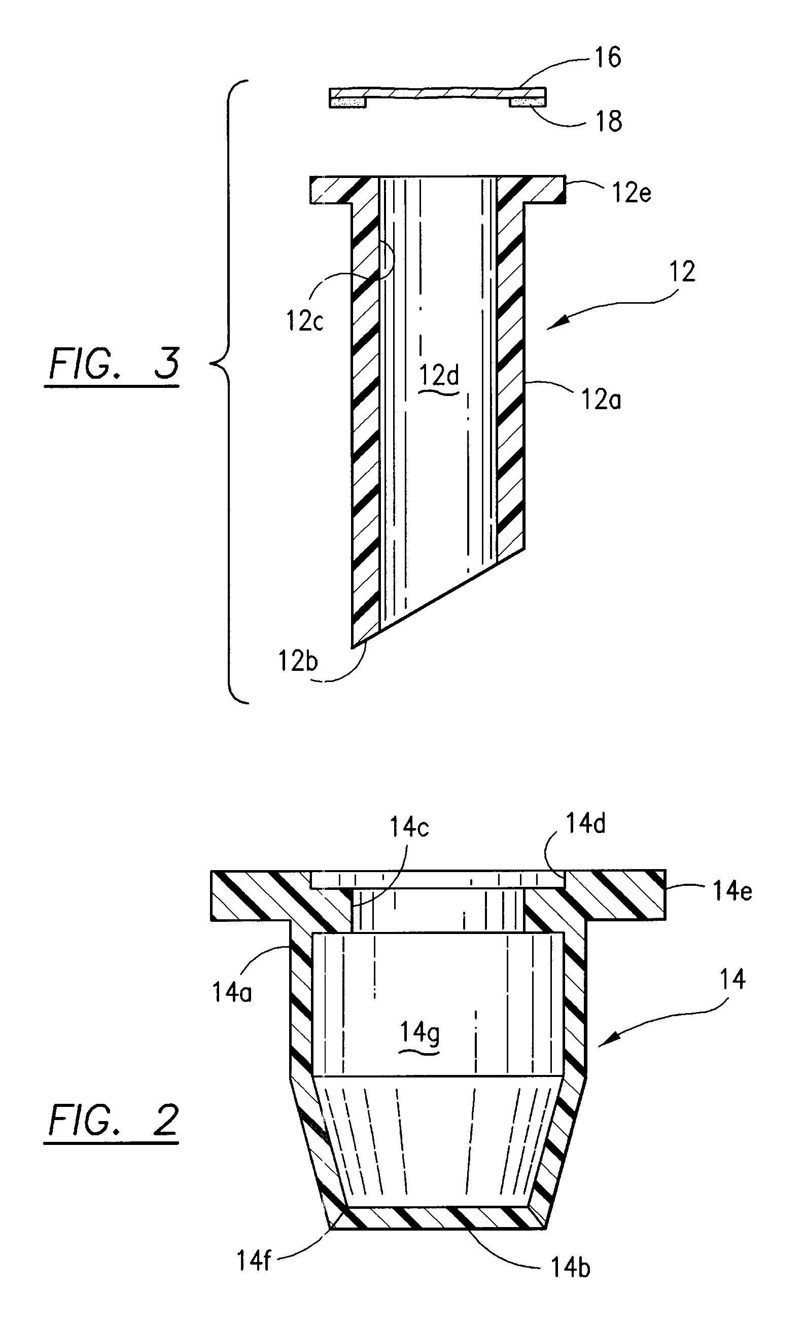 Liquid chamber cap with compartment for use with injectables