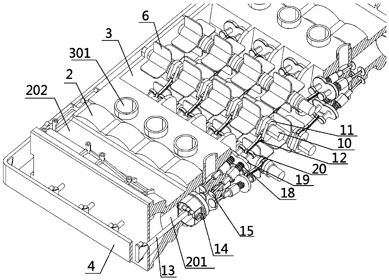 Opposite free piston engine with combustion chambers