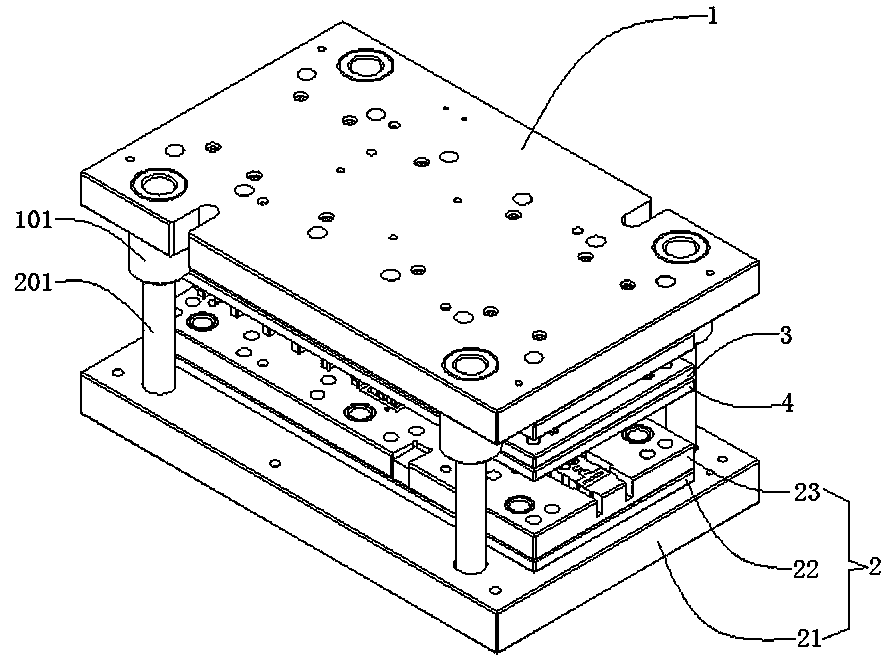 Contact supporting base forming tool