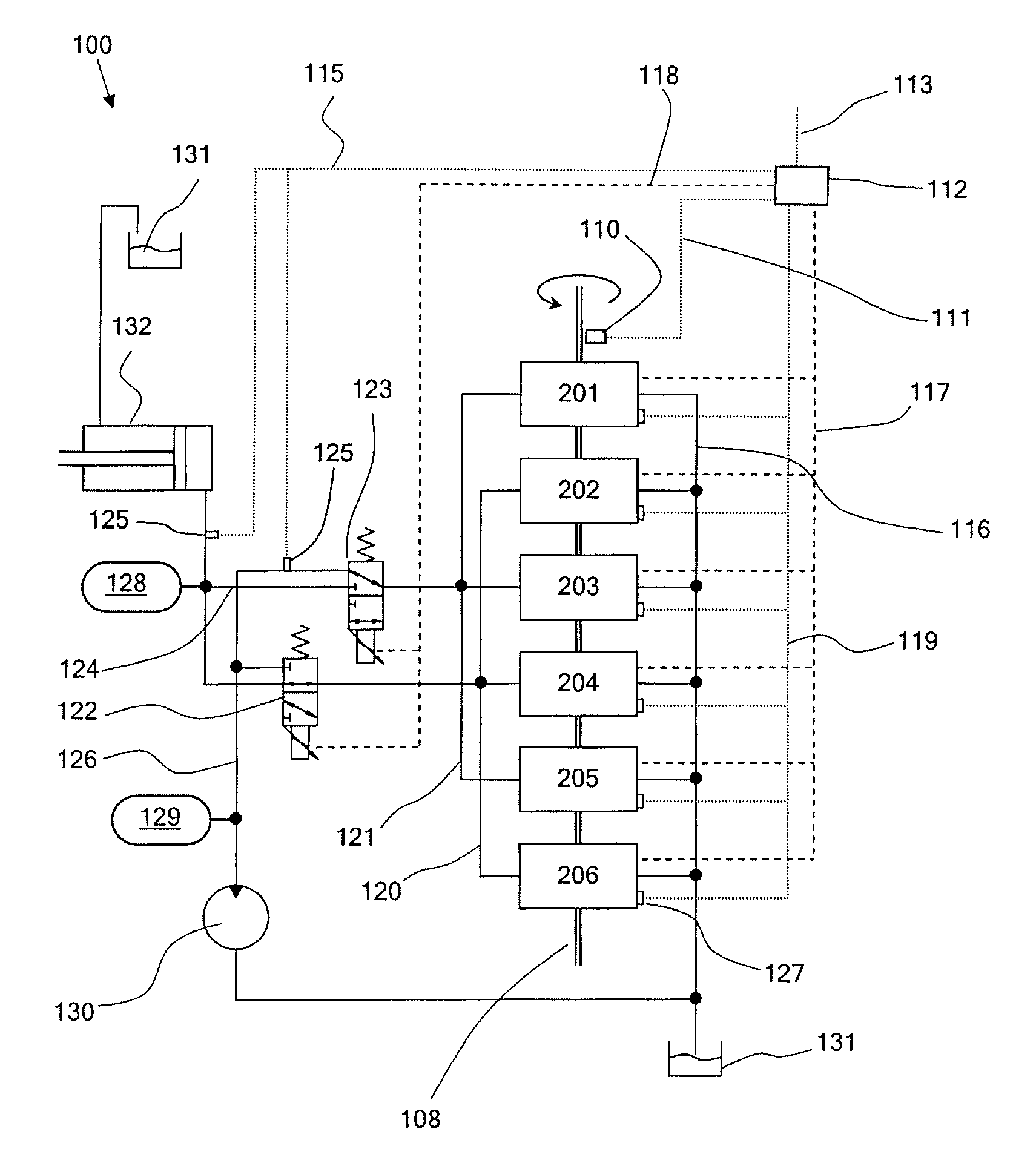 Fluid-working machine and method of operating a fluid-working machine