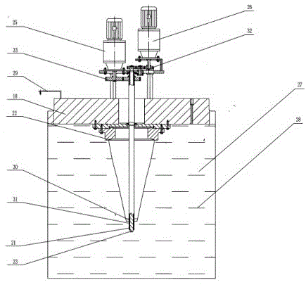Aircraft thrust section dynamic seal testing device and testing method