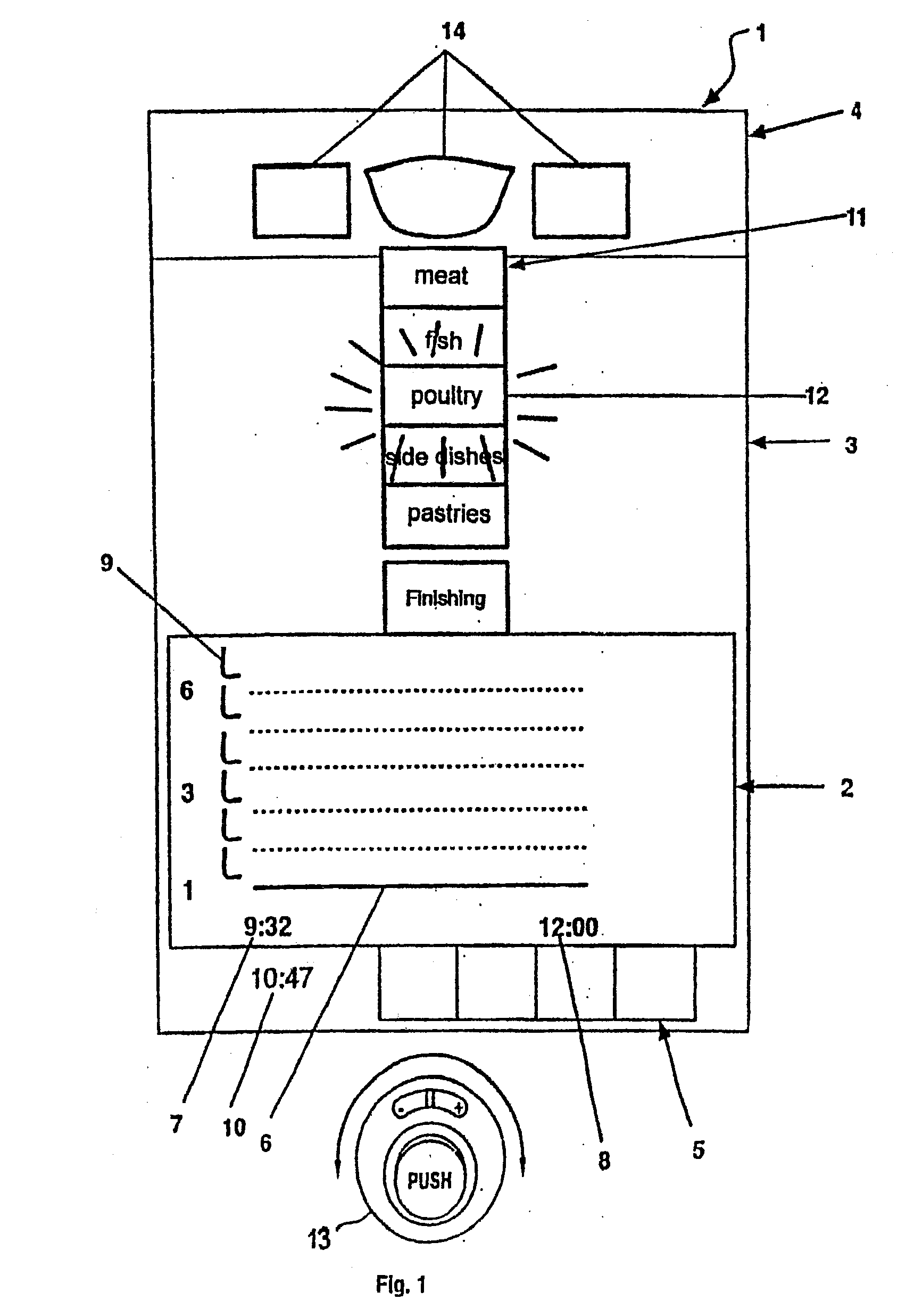 Method for Visualizing Programs And A Cooking Device For Said Method