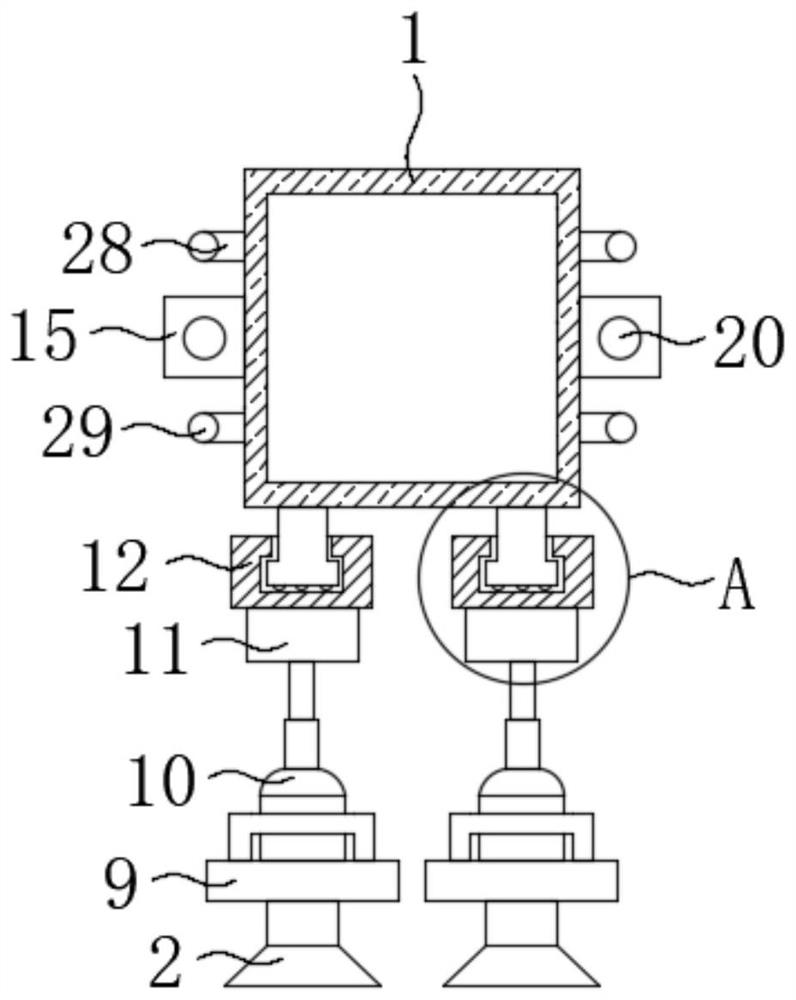 Contact type limiting device of coke pusher