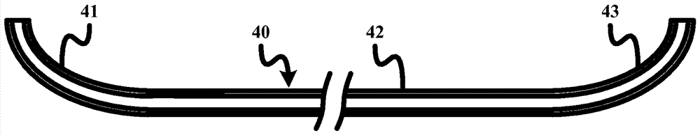 Nested intubation device for collapsed lung