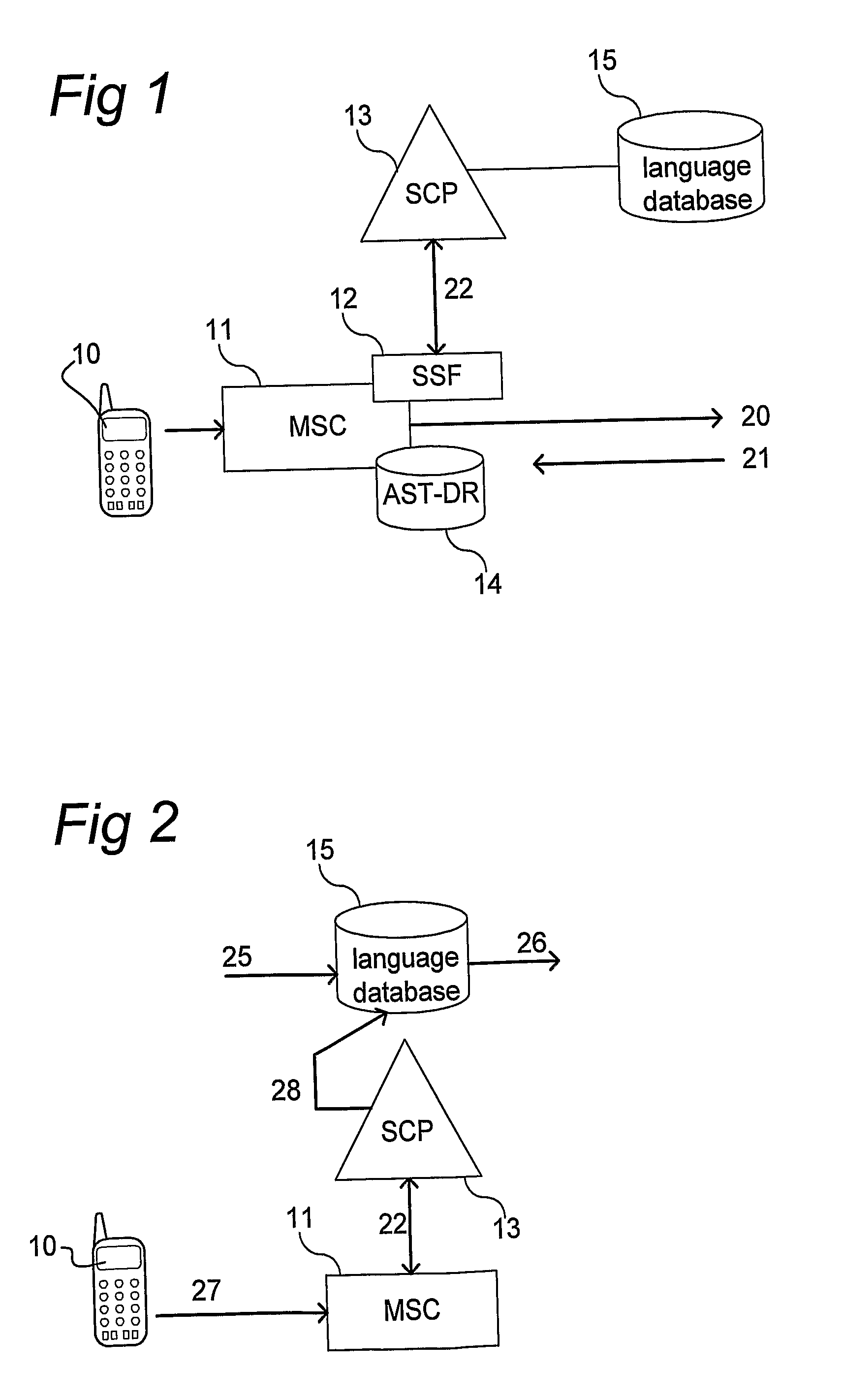 Method and communication network for providing announcements in preferred language while roaming