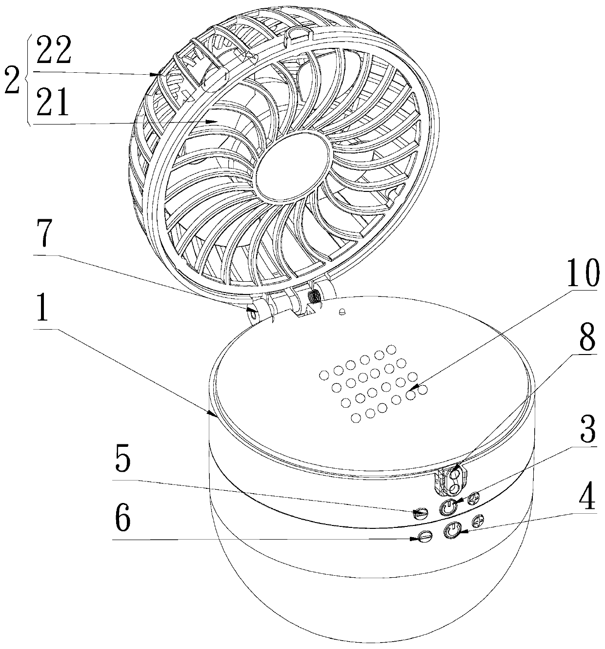 Multifunctional fan