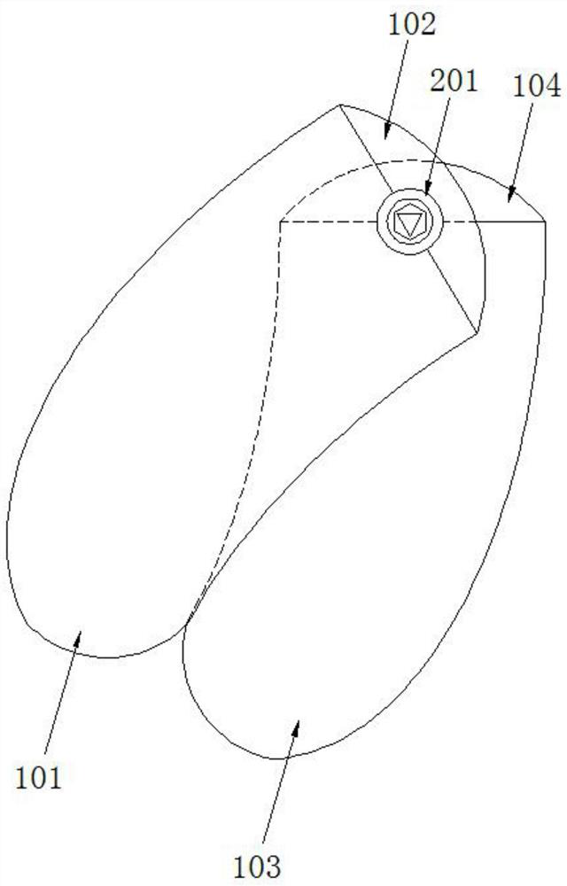 Plugging device for perivalvular leakage and connector adjusting device