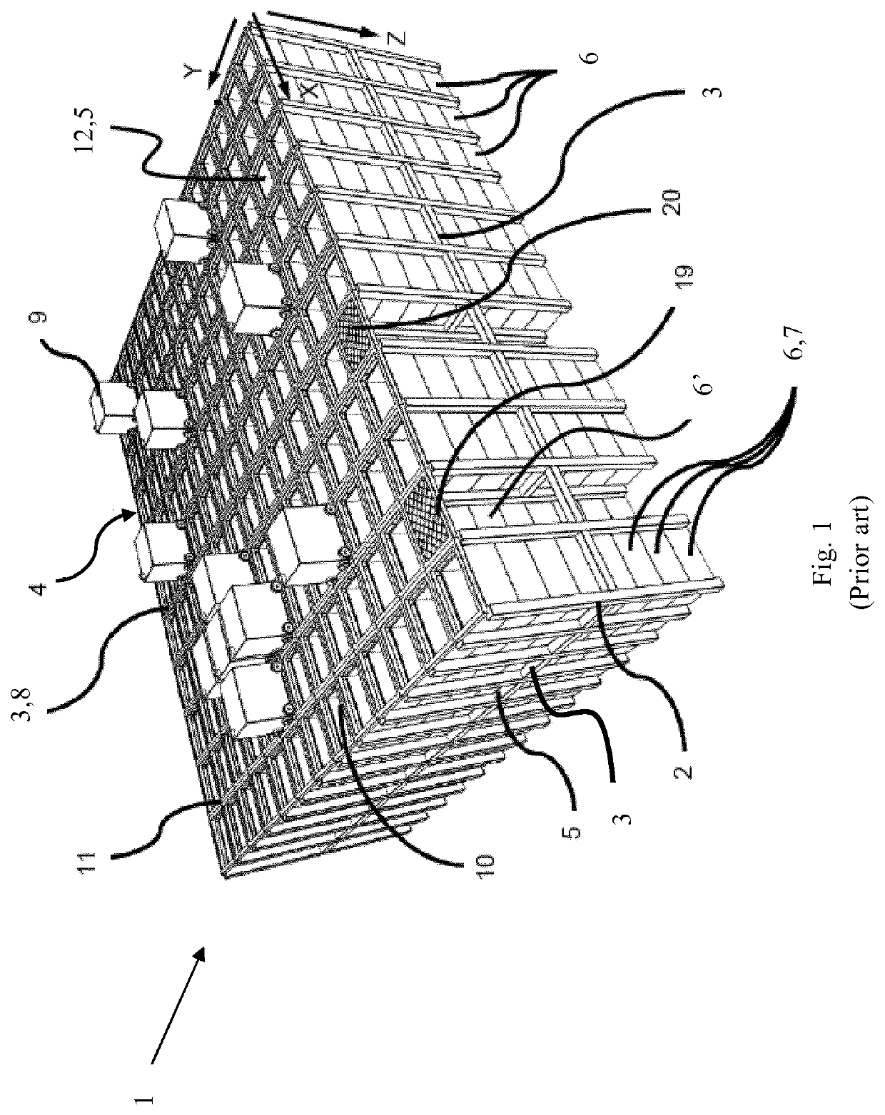 Container-handling vehicle