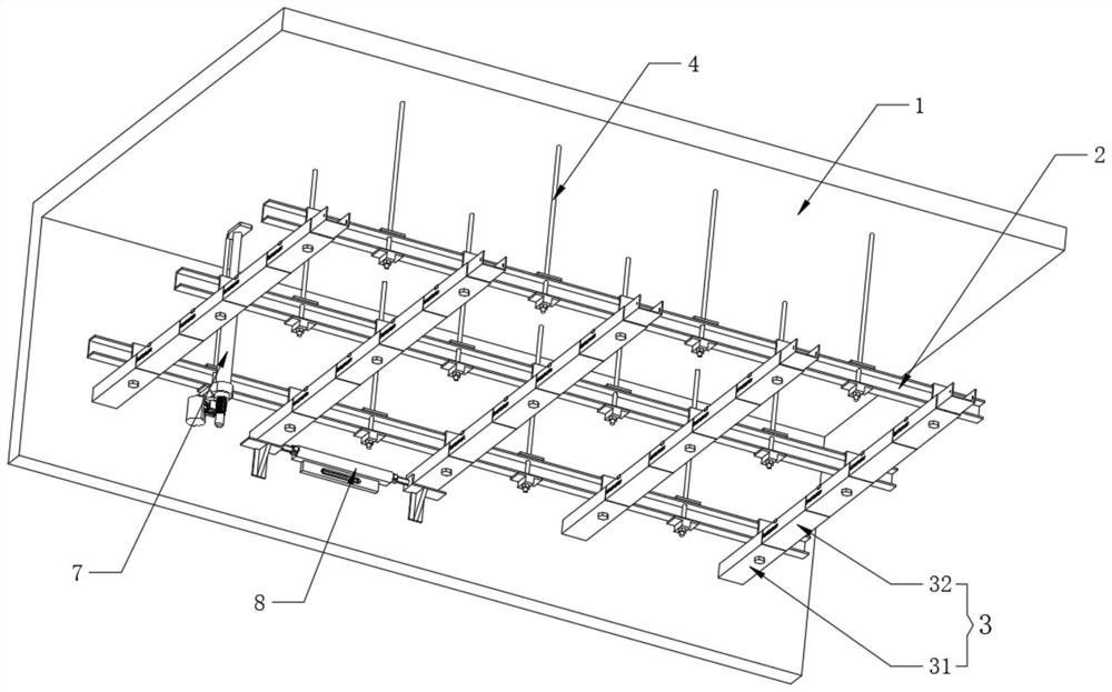 Fabricated wallboard mounting method capable of quickly adjusting flatness of wall surface