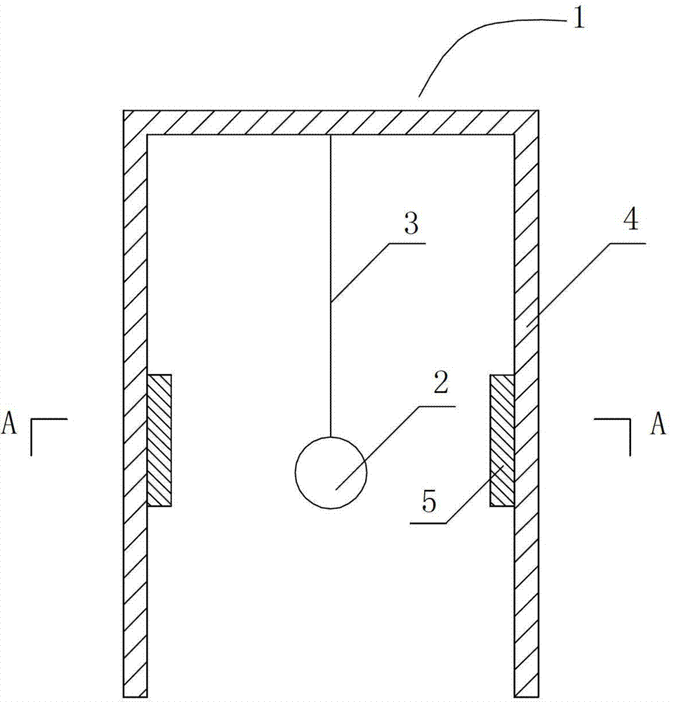 A multi-dimensional collision energy dissipation mass pendulum damper