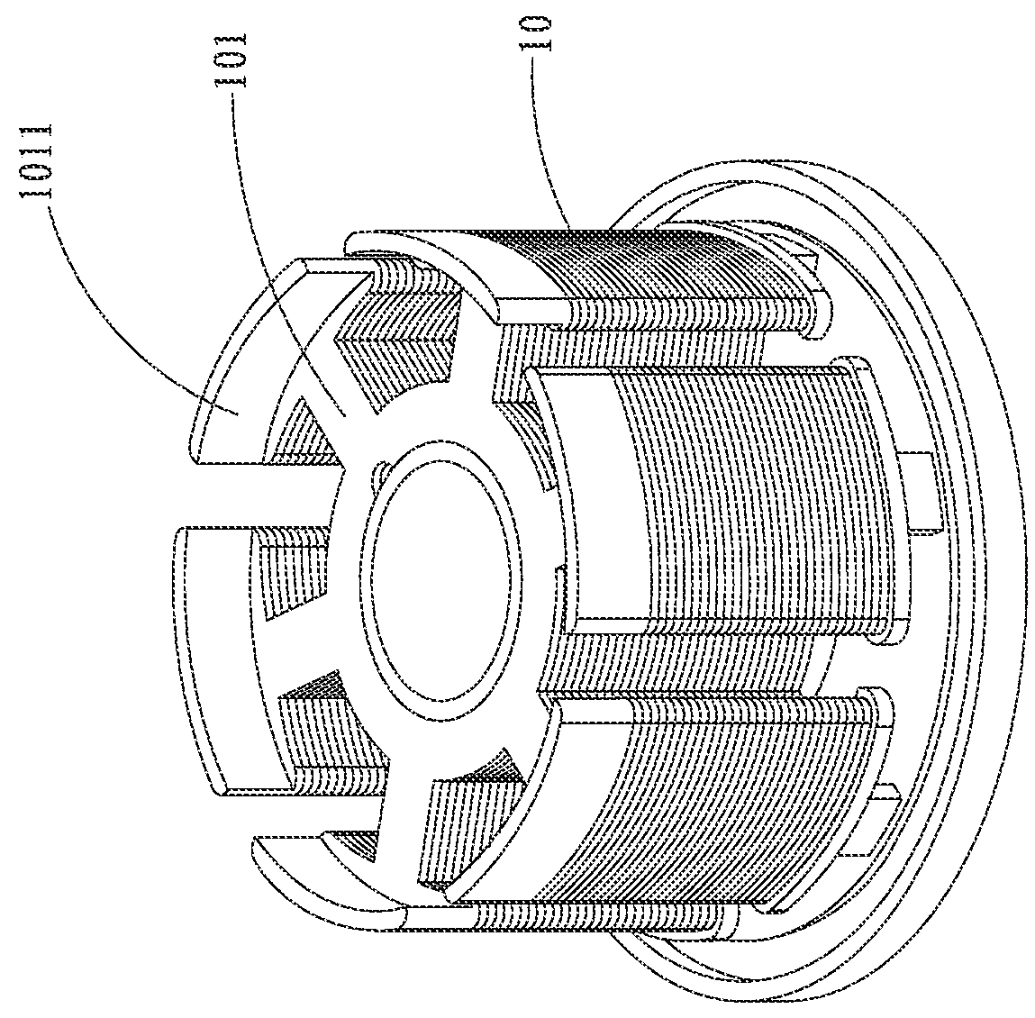 Stator structure