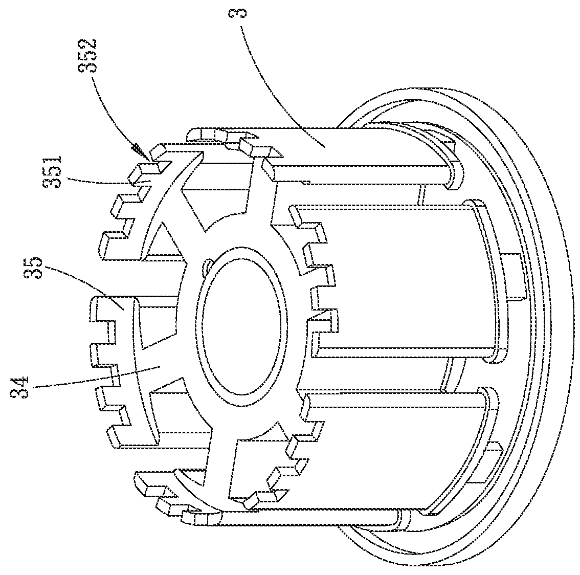 Stator structure