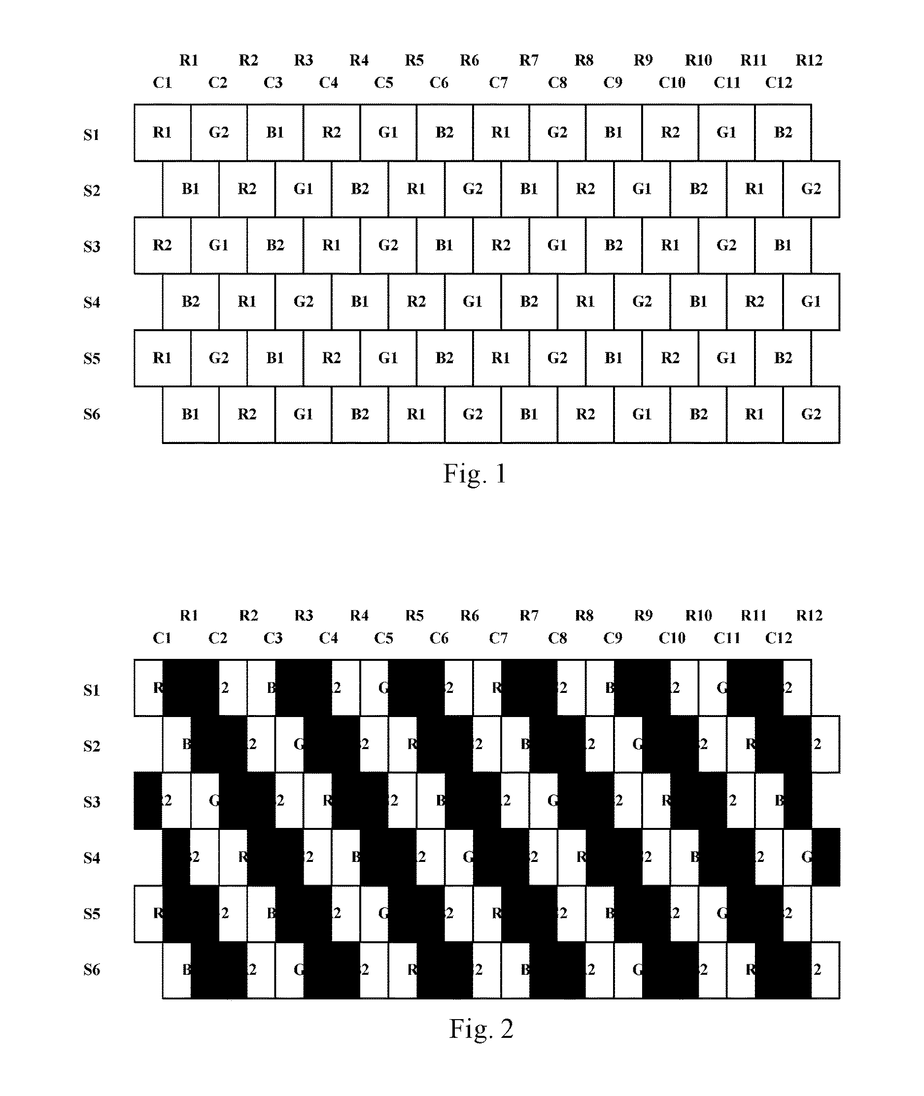 Display device and method for controlling a grating thereof