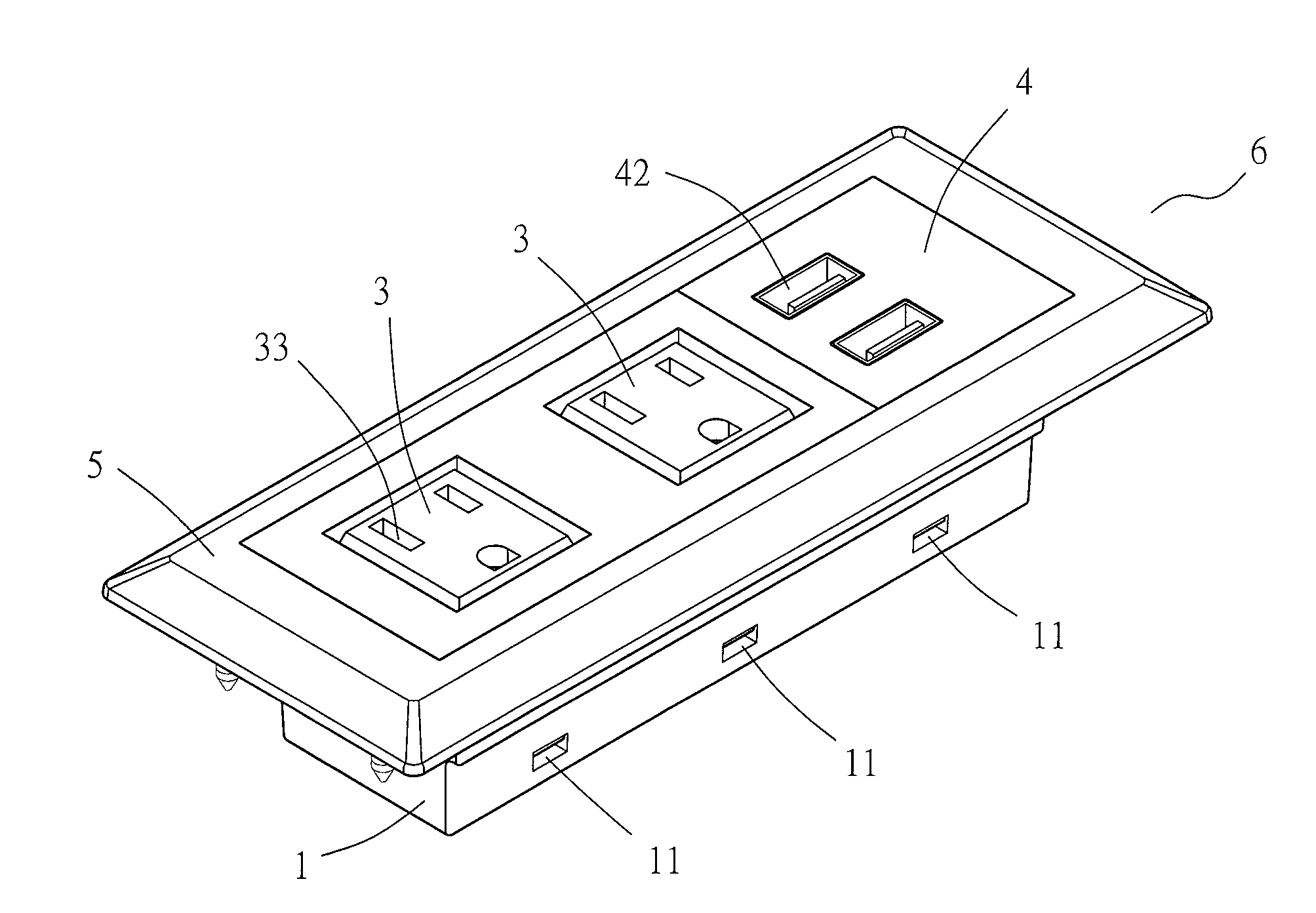 Power Receptacle Assembly