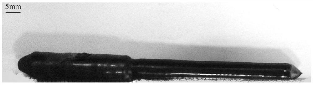 A five-element rare earth boride single crystal hot cathode material and its preparation method