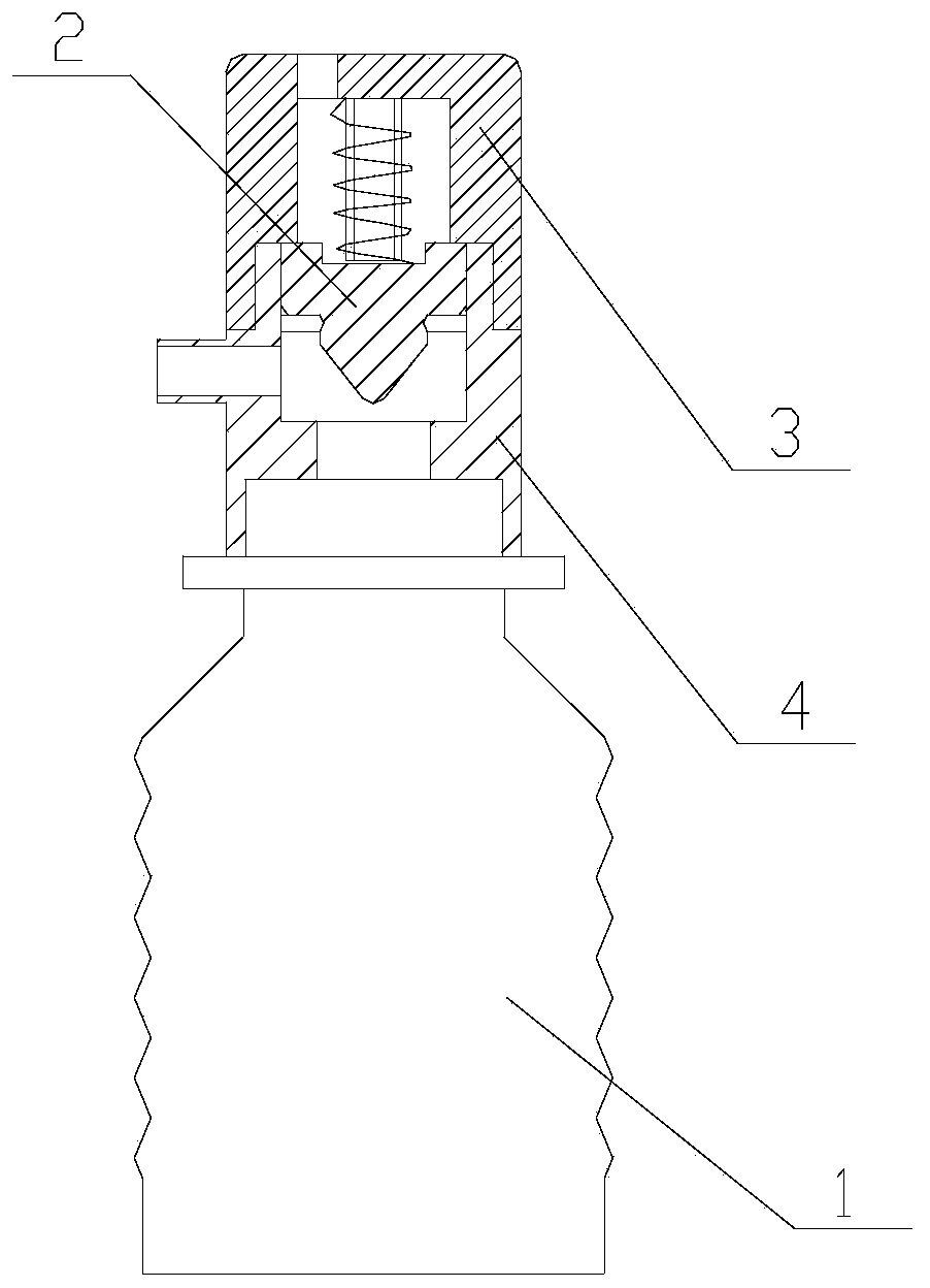 Telescopic superposed anaerobic container