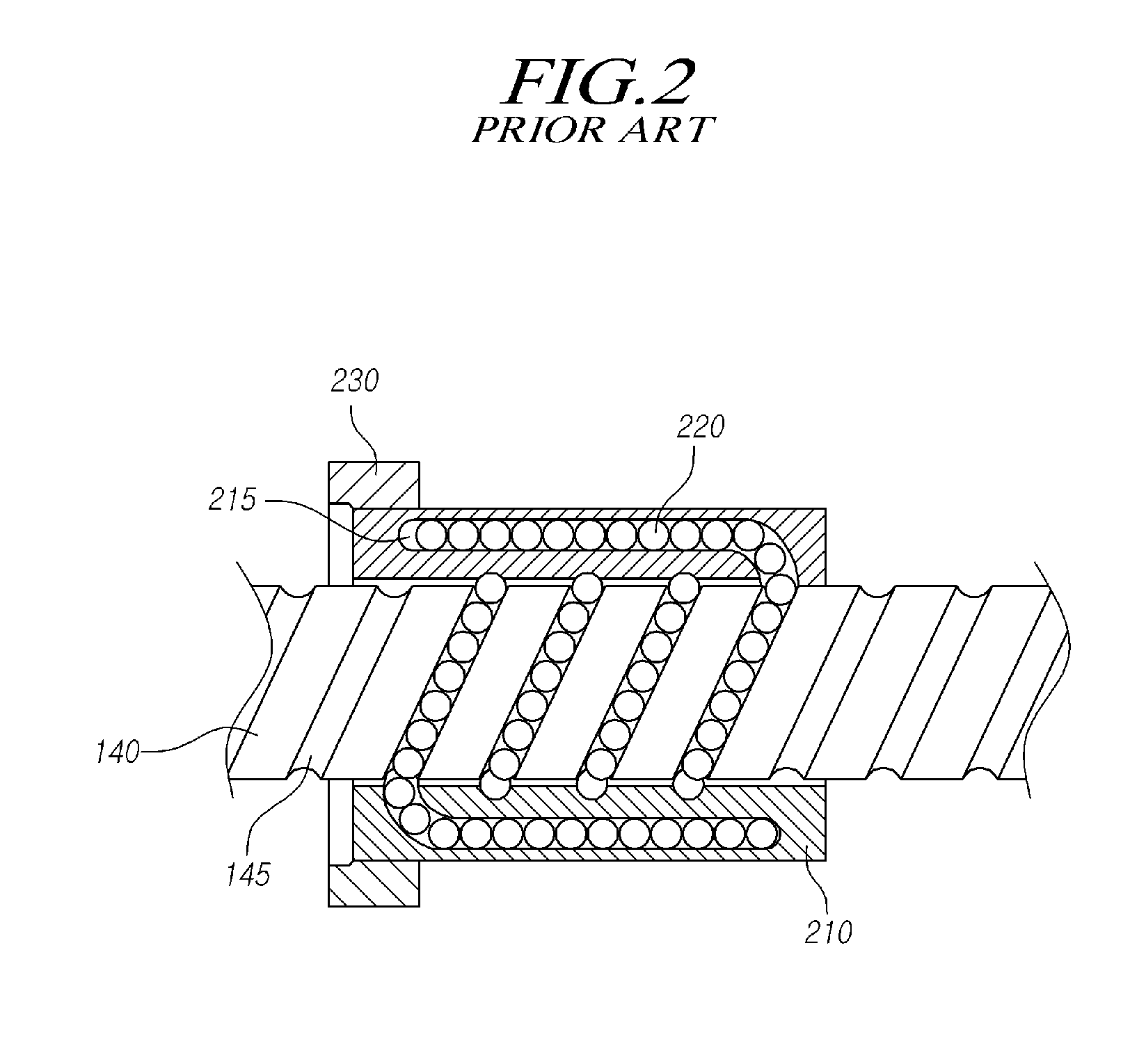 Rack driving-type power assisted steering apparatus
