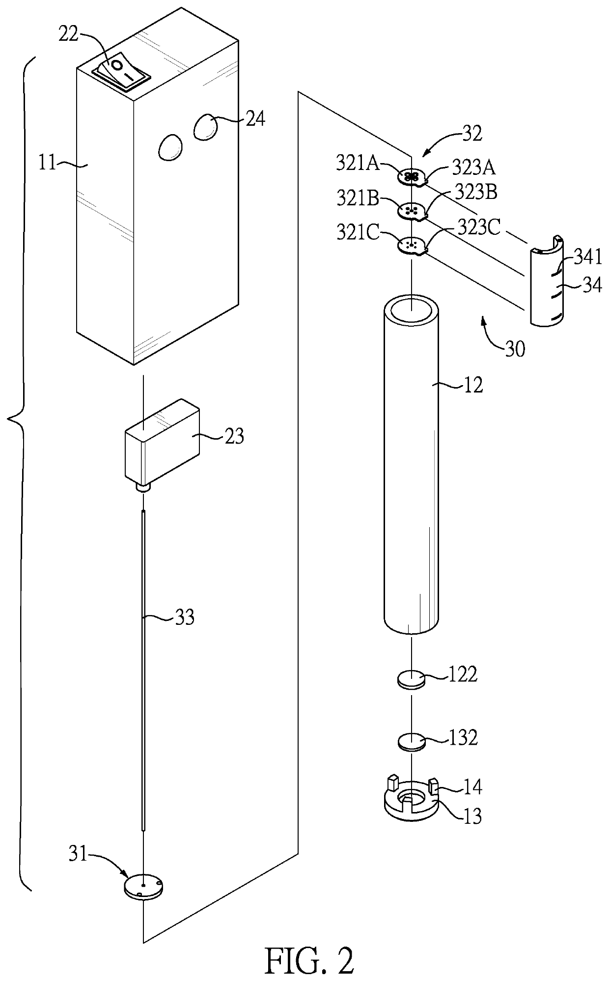 Handheld hemoglobin detecting device