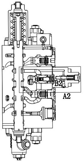 A control system and control method for improving leveling performance of an excavator