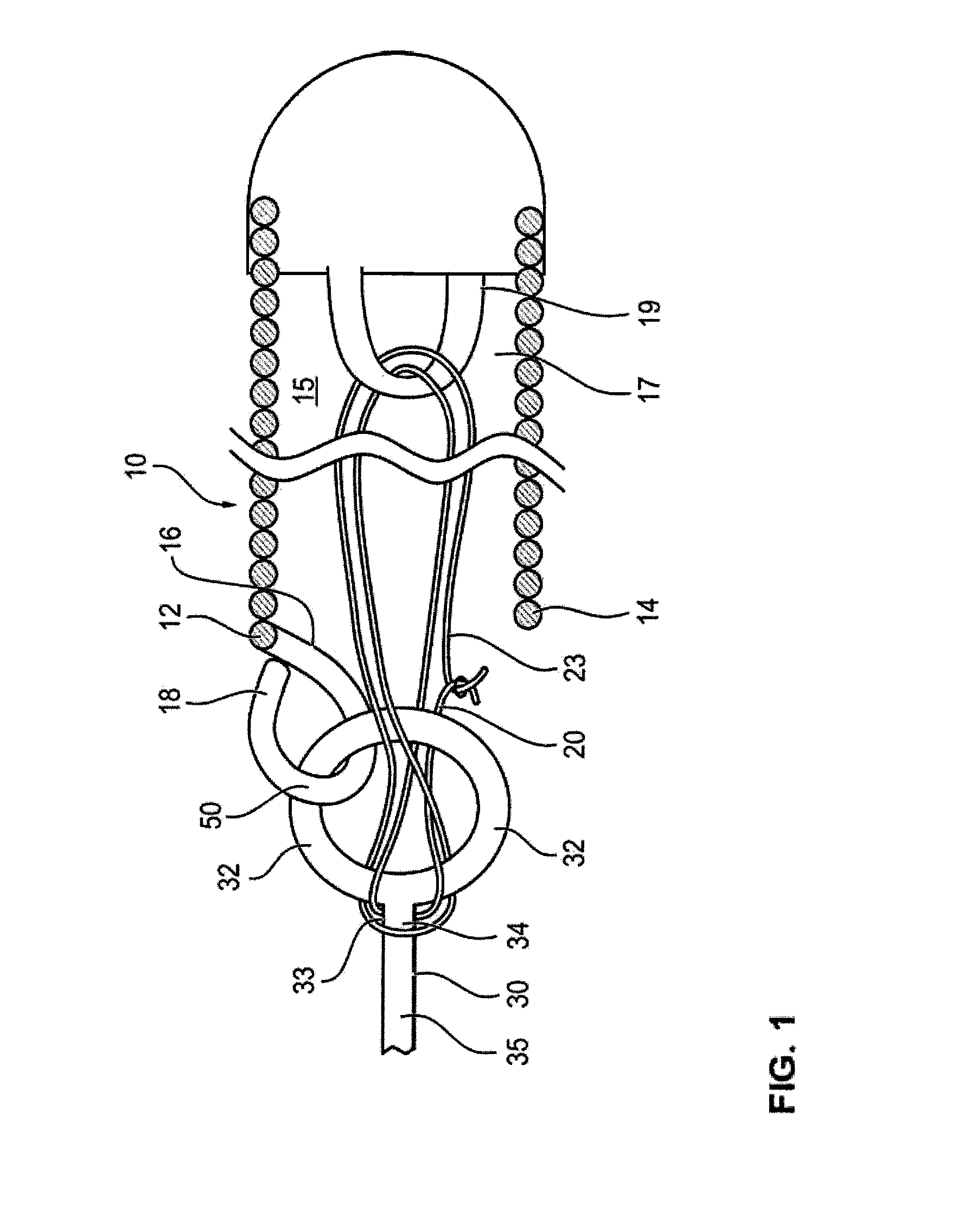 System for delivering a stretch resistant vaso-occlusive device and a method of producing same