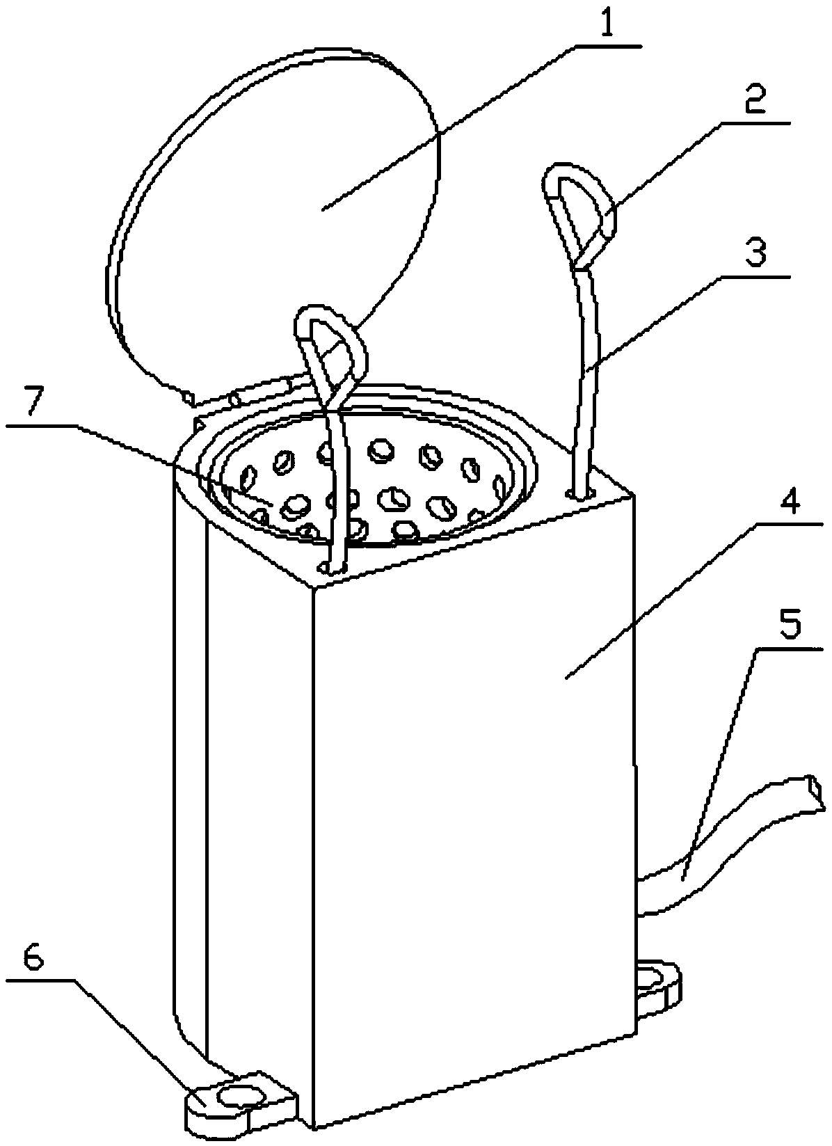 Small laundry spin dryer