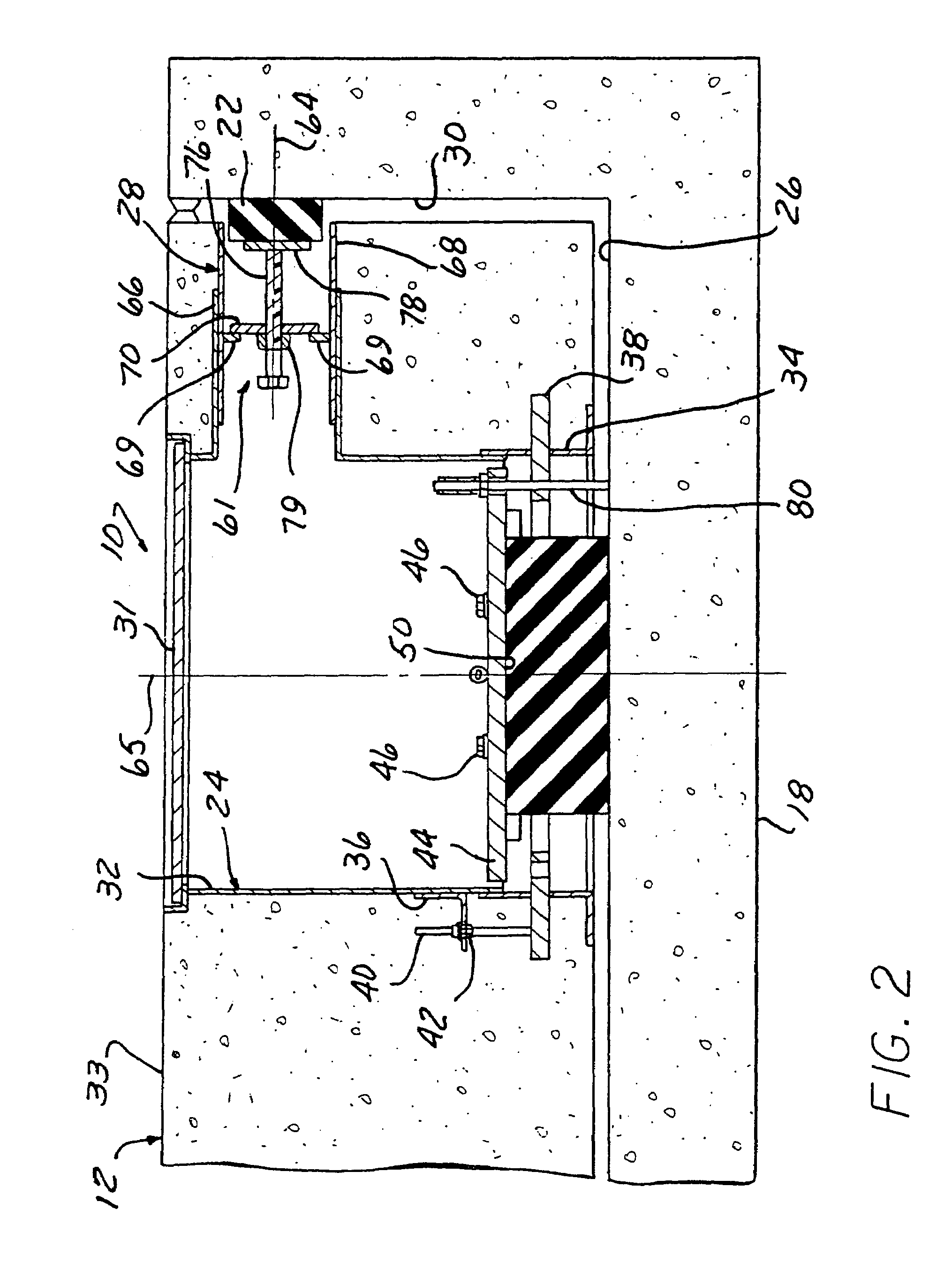 Apparatus for isolating and leveling a machine foundation