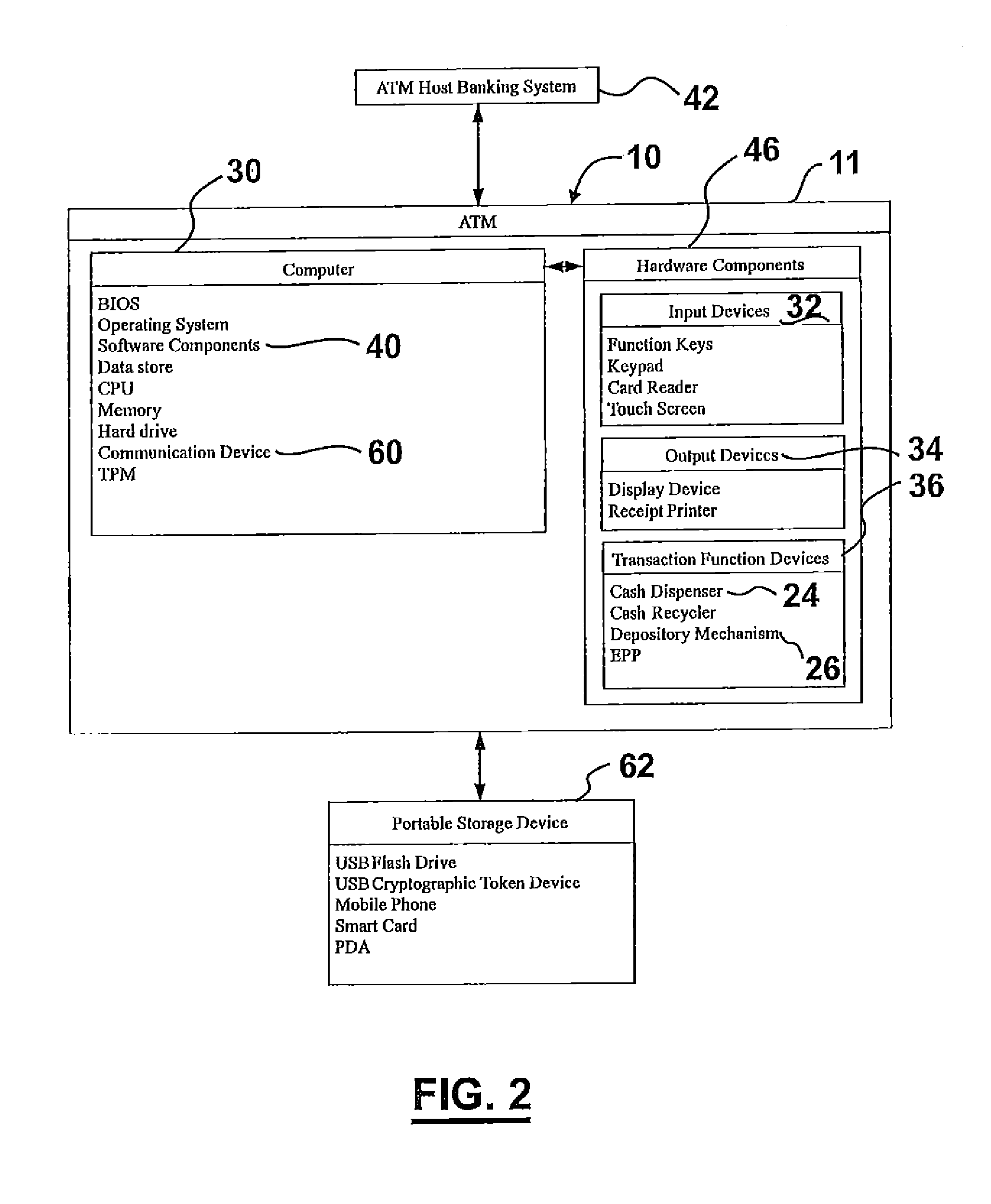 Automated banking machine that operates responsive to data bearing records