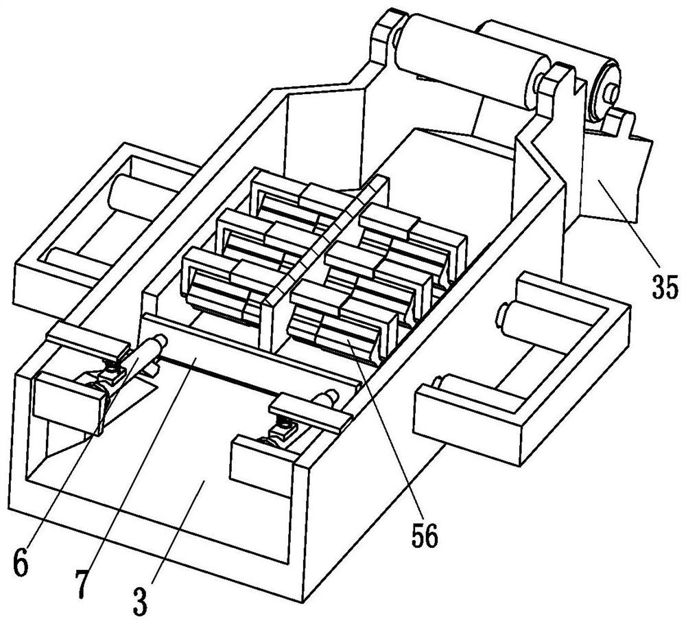 A metal processing raw material melting device