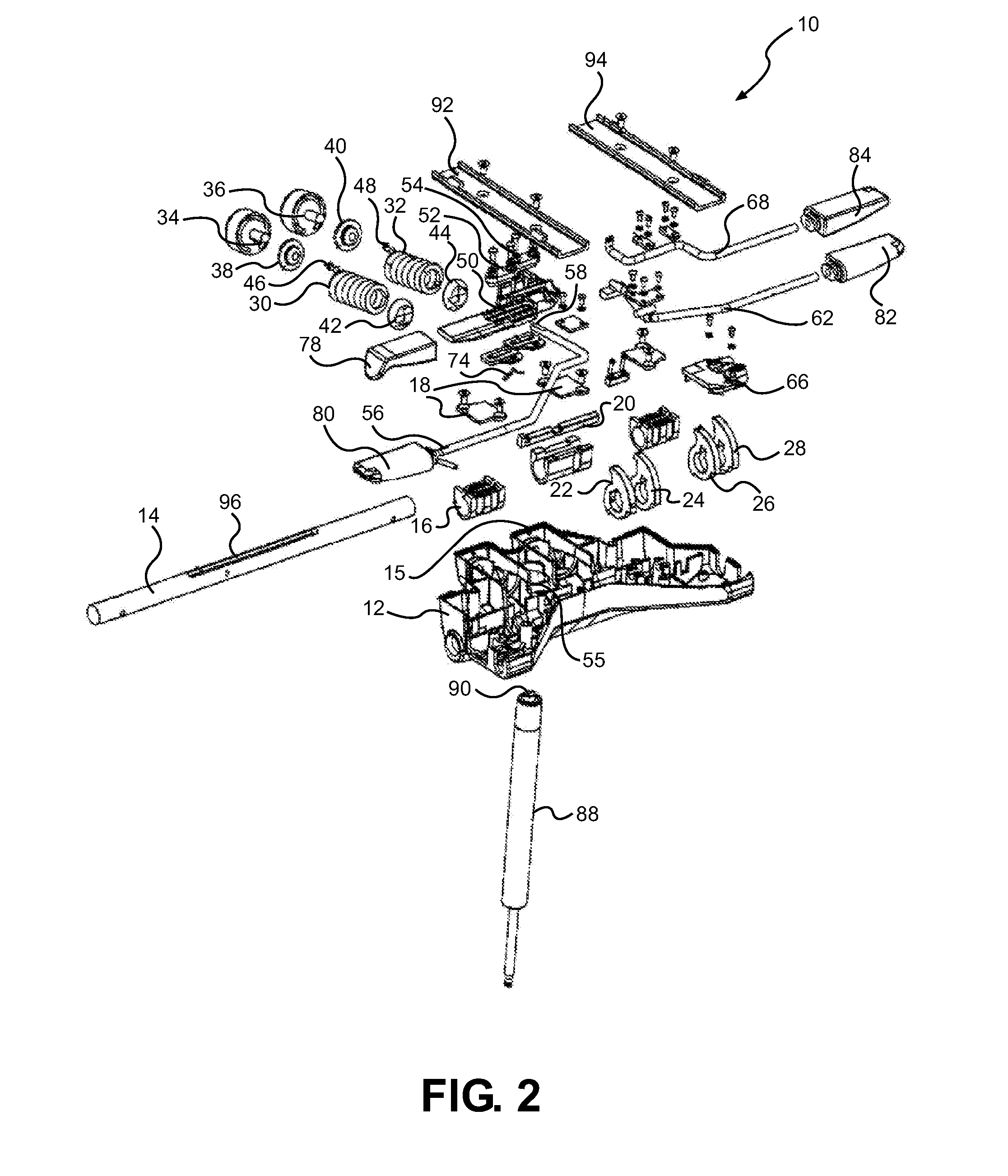 Mobile Task Chair and Mobile Task Chair Control Mechanism with Adjustment Capabilities and Visual Setting Indicators