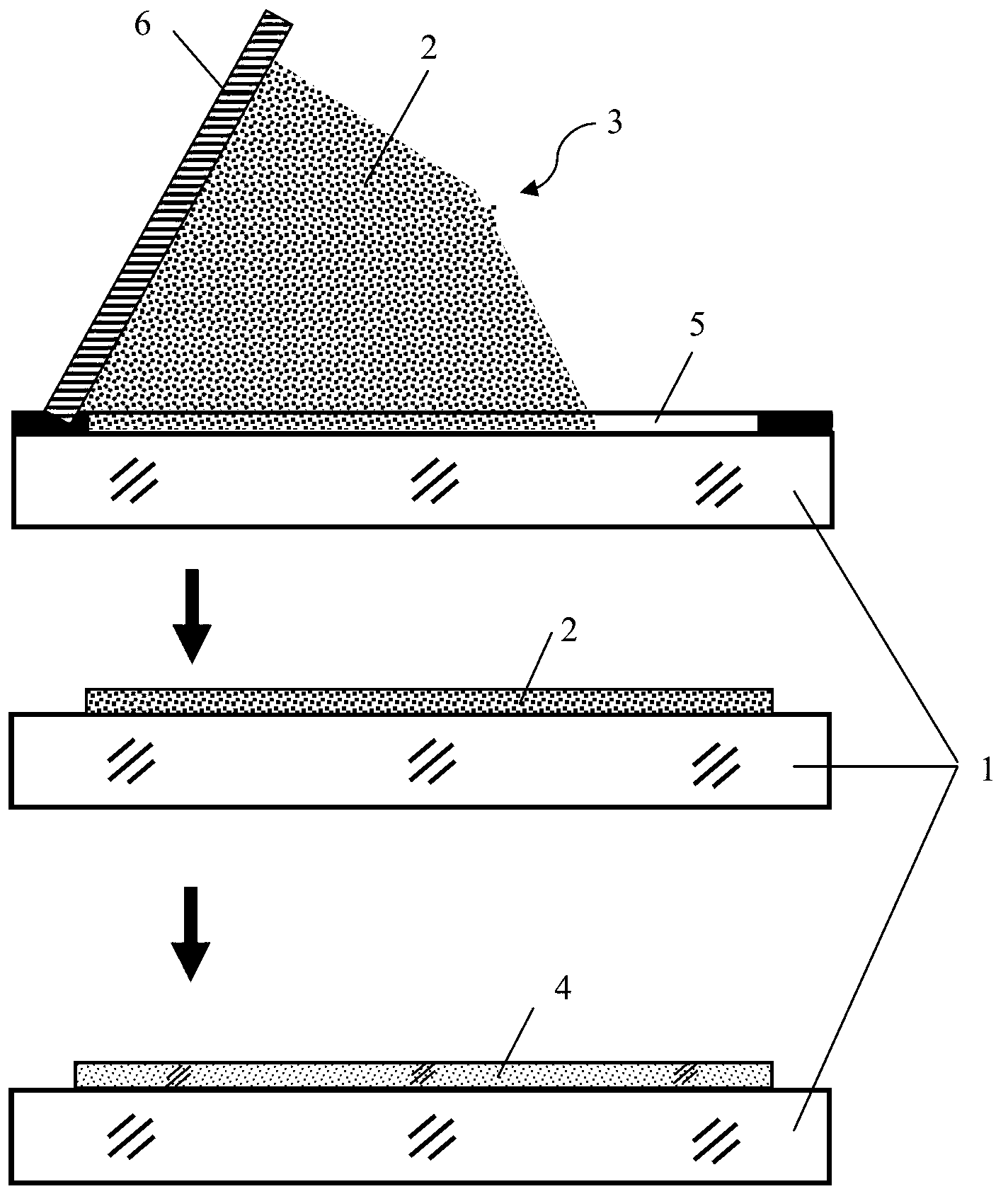 Fluorescent glass sheet and preparation method thereof