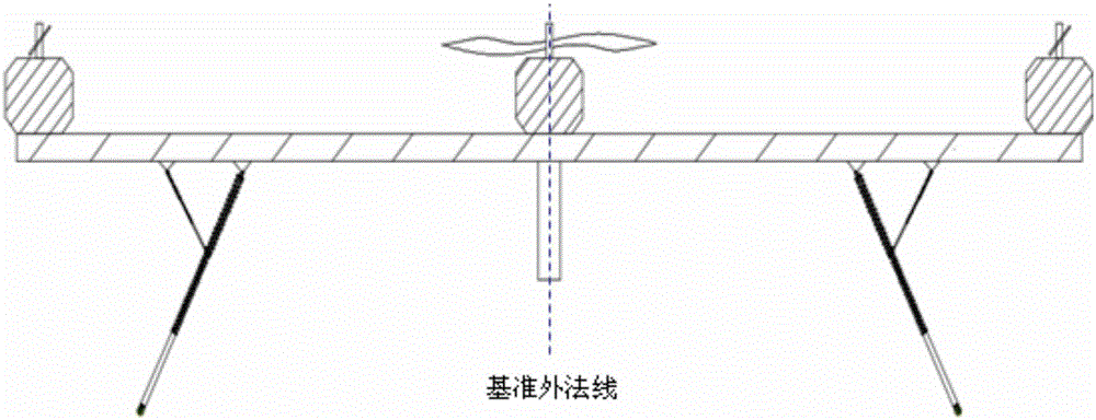 Roller type multistage damping reed pipe anti-falling device for unmanned aerial vehicle